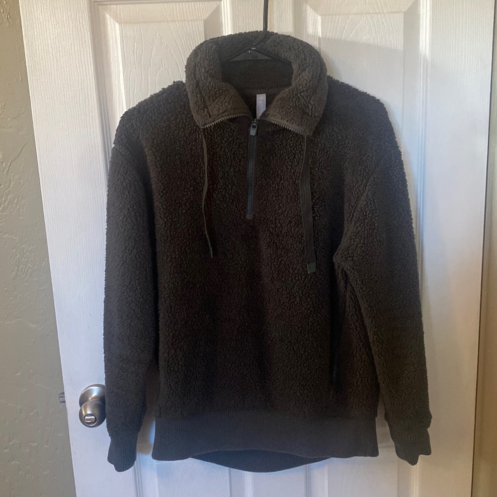 Athleta Sherpa Quarterzip